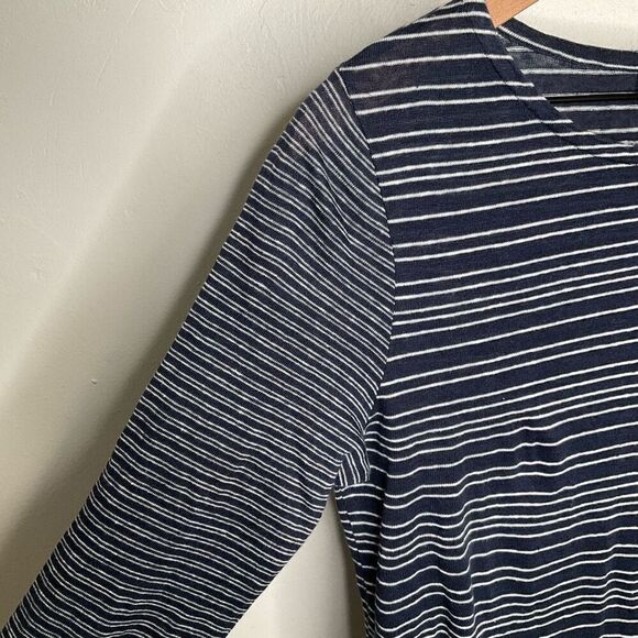 A.P.C. Linen Stripe Shirt - Picture 4 of 5